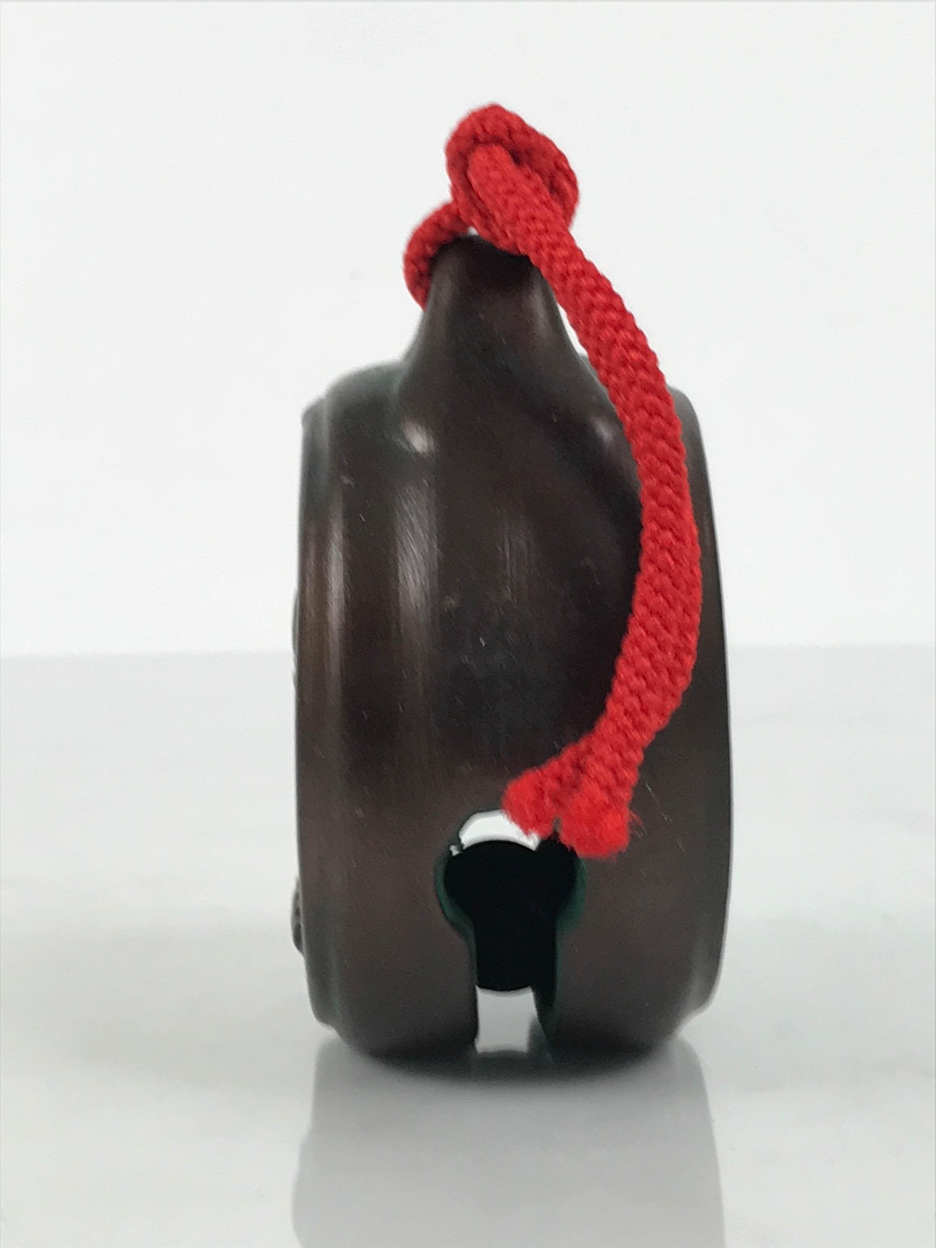 Japanese Clay Bell Dorei Tsuchi-Suzu Nagoya Castle Souvenir Shachi Brown DR660