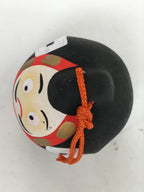 Japanese Clay Bell Dorei Vtg Tsuchi-Suzu Court Man Kimono Tsuyama Okayama DR596