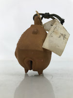 Japanese Clay Bell Dorei Vtg Tsuchi-Suzu Kannon Buddhist Yakushiji Temple DR581