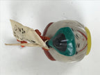 Japanese Clay Bell Dorei Vtg Tsuchi-Suzu Kitahachi Traveler Hizakurige DR576