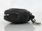 Japanese Clay Bell Dorei Vtg Tsuchi-Suzu Waniguchi Gong Togyoan Souvenir DR597