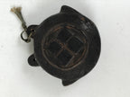 Japanese Clay Bell Dorei Vtg Tsuchi-Suzu Waniguchi Gong Togyoan Souvenir DR597