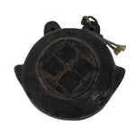 Japanese Clay Bell Dorei Vtg Tsuchi-Suzu Waniguchi Gong Togyoan Souvenir DR597