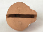 Japanese Clay Bell Dorei Vtg Tsuchi-Suzu Zodiac Animal Mouse Natural Brown DR519