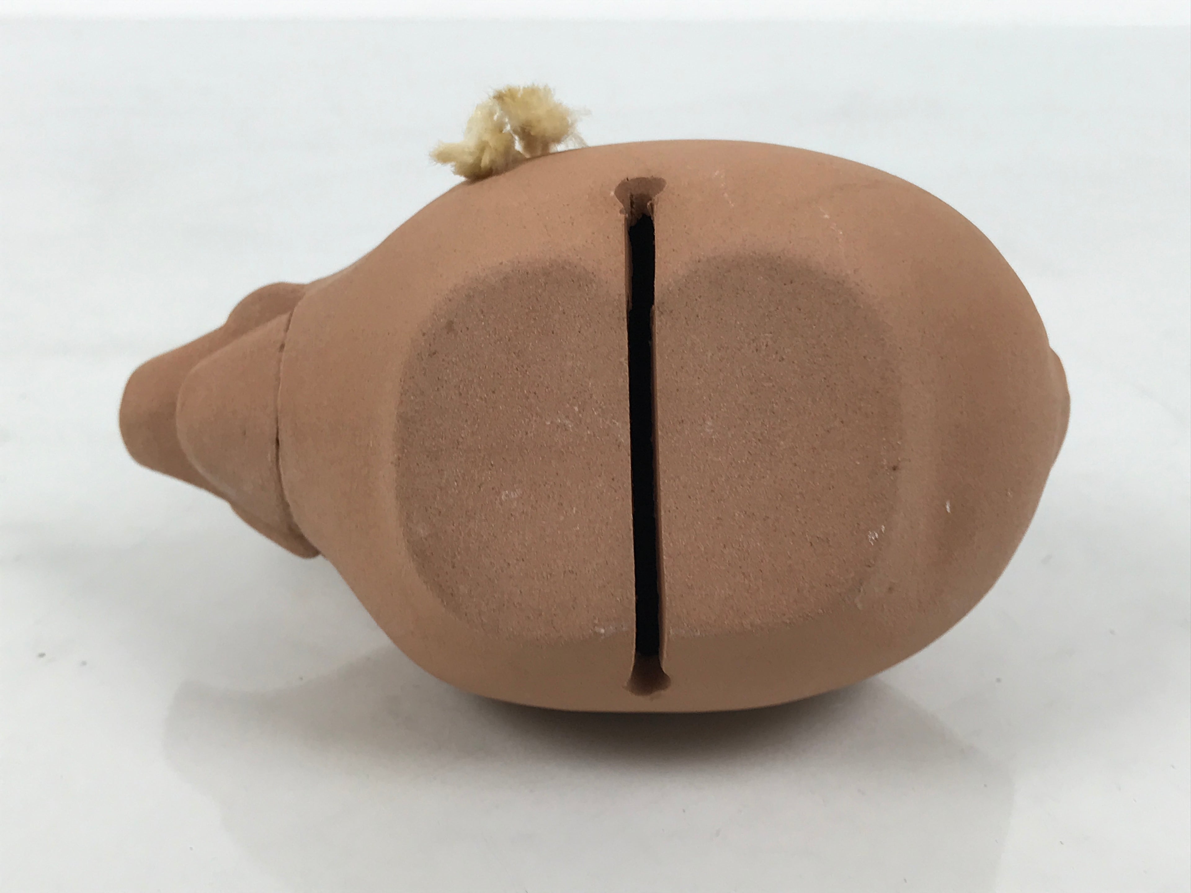 Japanese Clay Bell Dorei Wild Boar Vtg Tsuchi-Suzu Zodiac Animal Inoshishi DR684