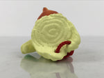 Japanese Clay Bell Dorei Yamadera Temple Vtg Tsuchi-Suzu Tanuki Yellow DR677