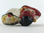 Japanese Clay Doll Tsuchi-Ningyo Vtg Traditional Handicraft Statue Geisha BD894