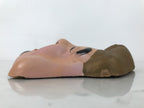 Japanese Clay Ebisu Mask Seven Lucky Gods Vtg Good Fortune Wall Decoration OM86