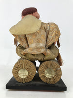 Japanese Clay Fabric Daikokuten Statue Vtg 7 Lucky Gods Figure Wealth Mice ST61