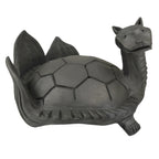 Japanese Clay Minogame Turtle Kawara Roof Tile Statue Ridge-End Sculpture ST60