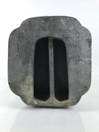 Japanese Clay Oni Demon Kawara Roof Tile Statue Ridge-End Onigawara Ogre ST57