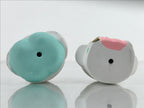 Japanese Clay Princess Prince Hina Doll Figurines Vtg Shirato Girl's Day ID580