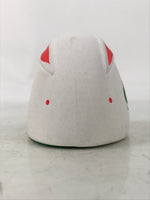 Japanese Clay Rabbit Figurine Vtg Zodiac Usagi Okimono Statue Decor White ST79