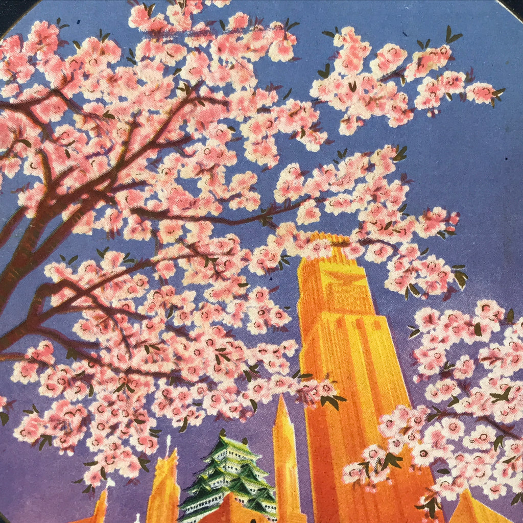 Japanese Color Postcard 1937 Nagoya Pan-Pacific Peace Exposition