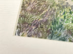 Japanese Colorful Ocean View Pastel Drawing Art Signed Yoshihiro Hagino FL345