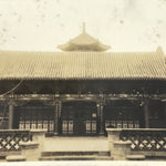 Japanese Confucius Temple China Travel Photograph Vtg Philosopher Sepia PH181