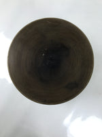 Japanese Copper Brazier Fire Pit 2pc Set Vtg Hibachi Wood Box Brown PX795