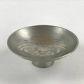 Japanese Copper Silver Plated Sake Cup Sakazuki Vtg Guinomi Ochoko G95