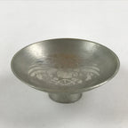 Japanese Copper Silver Plated Sake Cup Sakazuki Vtg Guinomi Ochoko G95