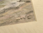 Japanese Costal Beach Scenery Pastel Drawing Art Signed Yoshihiro Hagino FL324