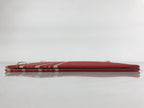 Japanese Cotton Fabric Sheet Music Book Folder Vtg Fuhonbasami Red Stripe KB80