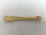 Japanese Cow Bone Spatula Vtg Sewing Marking Creasing Tool Beige Hera JK940