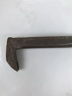 Japanese Crowbar Pry Bar Nail Puller Carpentry Tool Woodworking Metal 13cm T315