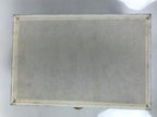 Japanese Cutlery Set Vtg Metal Spoons Forks Strainer Bowl Wood Box Floral JK926