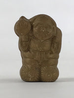 Japanese Daikokuten Ceramic 7 Lucky God Figurine Statue Good Fortune Gold BD930