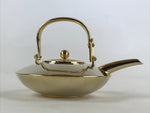 Japanese Decorative Teapot Replica Vtg 24K Gold Plate PY459