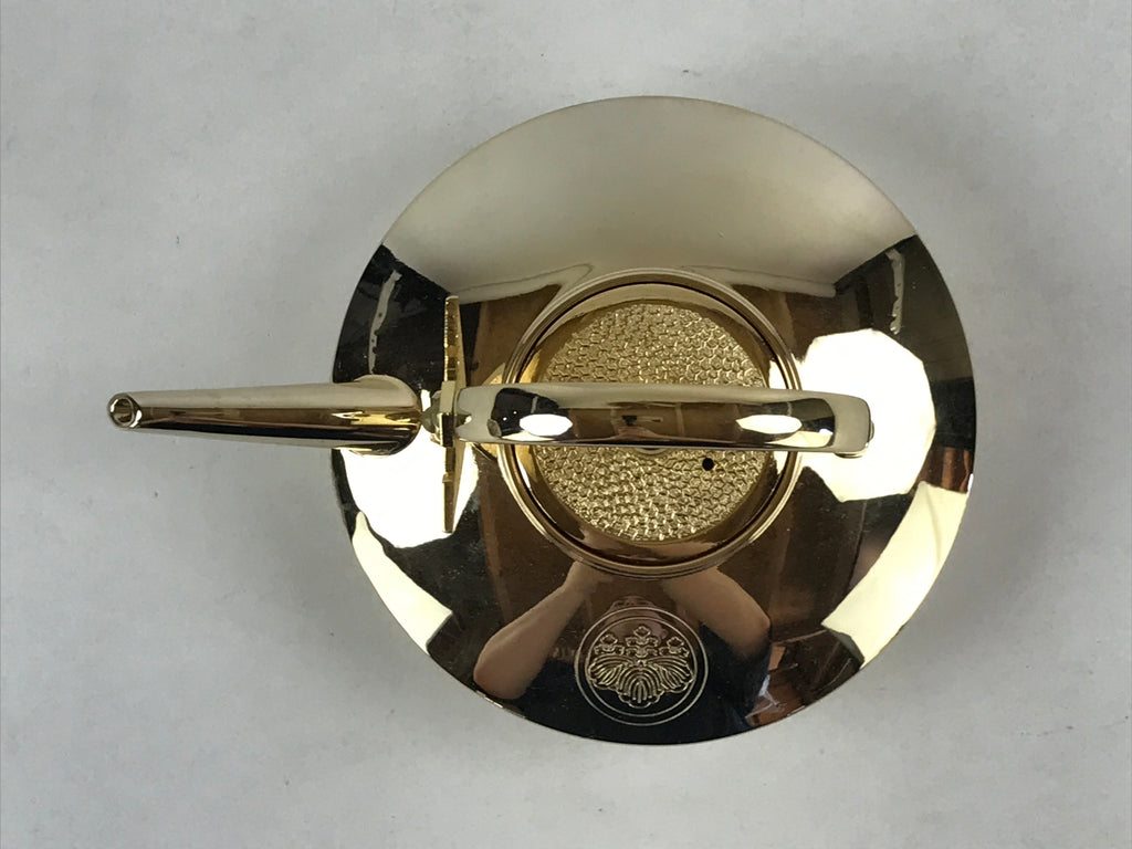 Japanese Decorative Teapot Replica Vtg 24K Gold Plate PY459