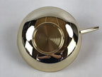 Japanese Decorative Teapot Replica Vtg 24K Gold Plate PY459