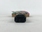 Japanese Decorative Wooden Paddle Hagoita Vtg 2 Shuttlecocks New Years JK620