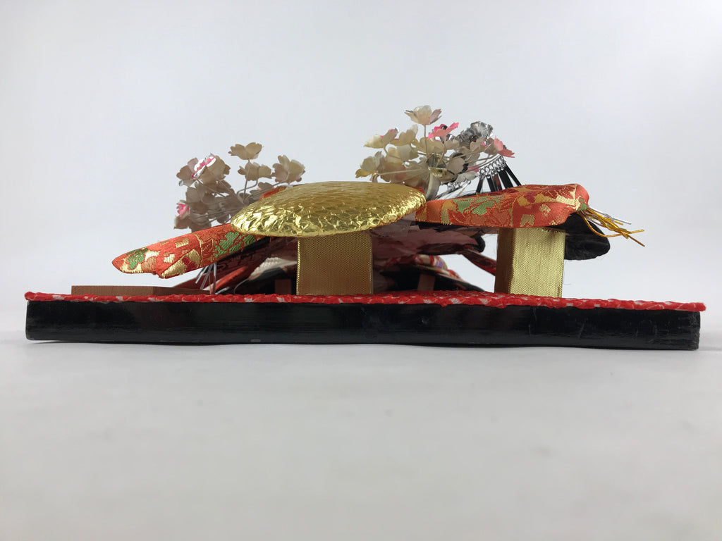 Japanese Decorative Wooden Paddle Hagoita Vtg Geisha Kimono New Years Game JK623
