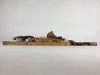 Japanese Decorative Wooden Paddle Hagoita Vtg Kimono Geisha New Years Play JK555