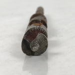 Japanese Drill Bit Woodworking Tool Vtg Carpentry Hole Screw Silver Brown T316