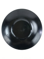 Japanese Drink Saucer 5pc Plastic Chataku Coaster Black Yasukuni Shrine UR952