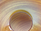 Japanese Drink Saucer Vtg Chataku Coaster Brown Replica Resin Lacquerware QT48