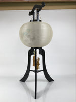 Japanese Electric Gifu Lantern 3 Legs Stand Vtg Obon Autumn Flowers Decor LT109
