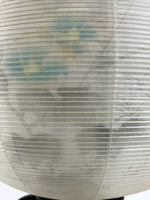 Japanese Electric Gifu Lantern 3 Legs Stand Vtg Obon Autumn Flowers Decor LT109