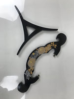 Japanese Electric Gifu Lantern 3 Legs Stand Vtg Obon Flowers Green Decor LT111