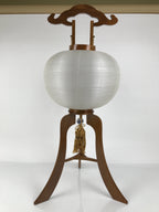 Japanese Electric Gifu Lantern 3 Legs Stand Vtg Obon Flowers Pagoda Decor LT100