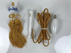 Japanese Electric Gifu Lantern 3 Legs Stand Vtg Obon Flowers Pagoda Decor LT112