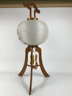 Japanese Electric Gifu Lantern 3 Legs Stand Vtg Obon Flowers Pagoda Decor LT112