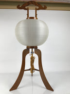 Japanese Electric Gifu Lantern 3 Legs Stand Vtg Obon Flowers Pagoda Decor LT112