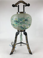 Japanese Electric Ouchi Lantern Vtg 3 Legs Standing Chochin Obon Festival LT70
