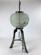 Japanese Electric Ouchi Lantern Vtg 3 Legs Standing Chochin Obon Festival LT70