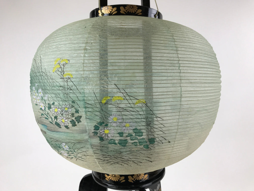 Japanese Electric Ouchi Lantern Vtg 3 Legs Standing Chochin Obon Festival LT70