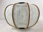 Japanese Electric Ouchi Lantern Vtg 3 Legs Standing Chochin Obon Festival LT74