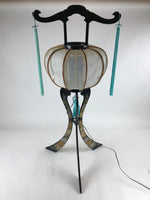Japanese Electric Ouchi Lantern Vtg 3 Legs Standing Chochin Obon Festival LT75